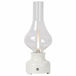 Luminaires Lucide Lampe de table Lucide JASON LED Blanc, 1 lumière* Lampes En Verre