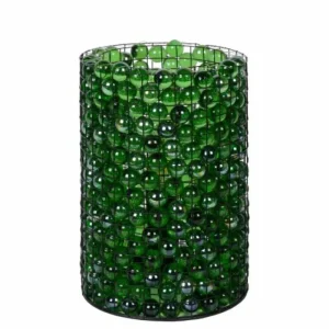 Luminaires Lucide Lampe de table Lucide MARBLOUS Vert, Noir, 1 lumière* Lampes En Verre