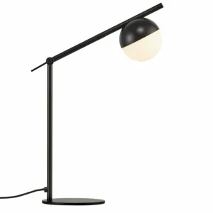 Luminaires Nordlux Lampe de table Nordlux CONTINA Noir, 1 lumière* Lampes En Verre