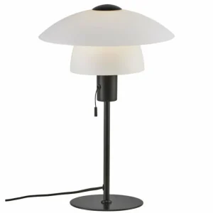 Luminaires Nordlux Lampe de table Nordlux VERONA Noir, 1 lumière* Lampes En Verre