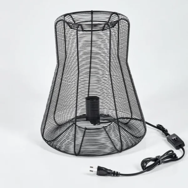 hofstein Lampe de table Oravi Noir, 1 lumière* Lampes Modernes