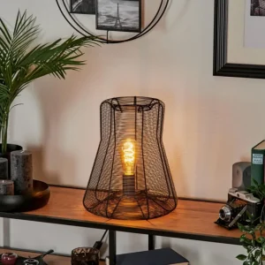 hofstein Lampe de table Oravi Noir, 1 lumière* Lampes Modernes
