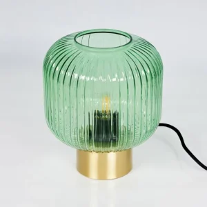 hofstein Lampe de table Paeni Or, 1 lumière* Lampes En Verre