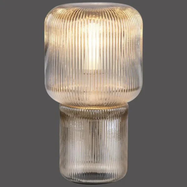 Luminaires Paul Neuhaus Lampe de table Paul Neuhaus MASHI Ambre, 1 lumière* Lampes En Verre