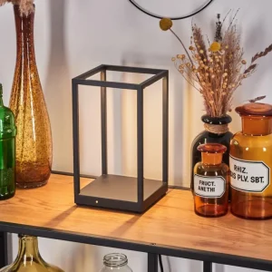 hofstein Lampe de table Ranquile LED Noir, 2 lumières* Lampes Modernes