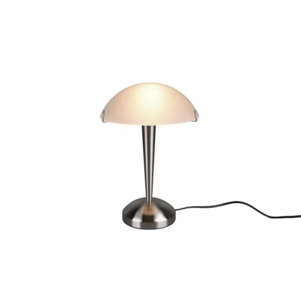 Luminaires Reality Lampe de table Reality Pilz 2 Nickel mat, 1 lumière* Lampes En Verre