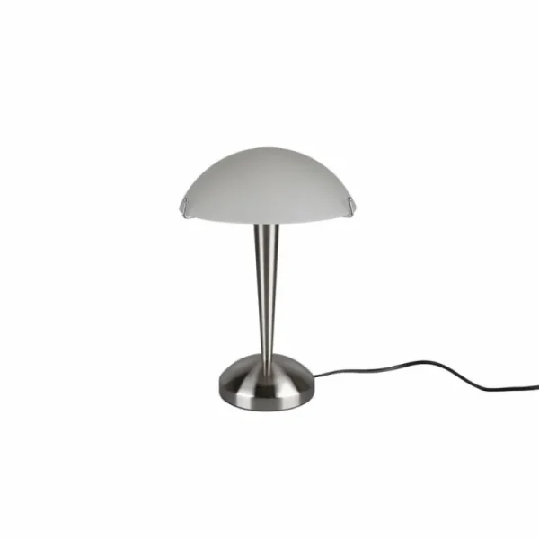 Luminaires Reality Lampe de table Reality Pilz 2 Nickel mat, 1 lumière* Lampes En Verre