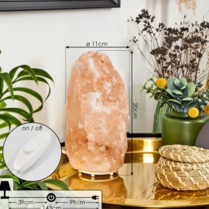 hofstein Lampe de table Sansou Rose, Blanc, 1 lumière* Lampes Modernes