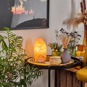 hofstein Lampe de table Sansou Rose, Blanc, 1 lumière* Lampes Modernes
