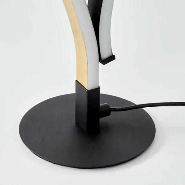 hofstein Lampe de table Serlande LED Noir, 1 lumière* Lampes Modernes