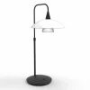 Luminaires Steinhauer Lampe de table Steinhauer Tallerken LED Noir, 6 lumières* Lampes En Verre