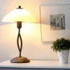 Luminaires Steinhauer Lampe de table Steinhauer CAPRI Bronze, 1 lumière* Lampes En Verre