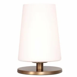 Luminaires Steinhauer Lampe de table Steinhauer Ancilla Bronze, 1 lumière* Lampes En Verre