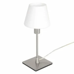 Luminaires Steinhauer Lampe de table Steinhauer Ancilla Acier inoxydable, 1 lumière* Lampes En Verre