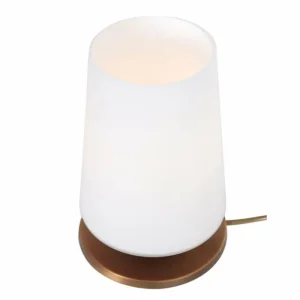 Luminaires Steinhauer Lampe de table Steinhauer Ancilla Bronze, 1 lumière* Lampes En Verre