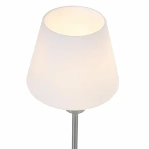 Luminaires Steinhauer Lampe de table Steinhauer Ancilla Acier inoxydable, 1 lumière* Lampes En Verre