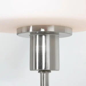 Luminaires Steinhauer Lampe de table Steinhauer Ancilla Acier inoxydable, 1 lumière* Lampes En Verre