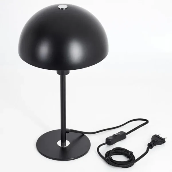 hofstein Lampe de table Tati Noir, 1 lumière* Lampes Modernes