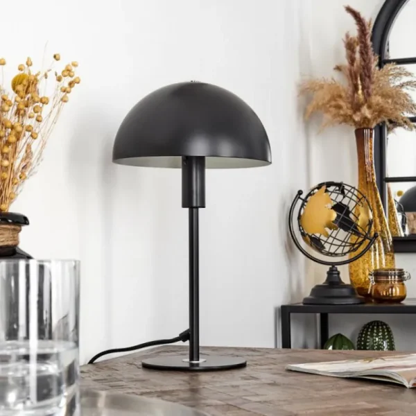 hofstein Lampe de table Tati Noir, 1 lumière* Lampes Modernes