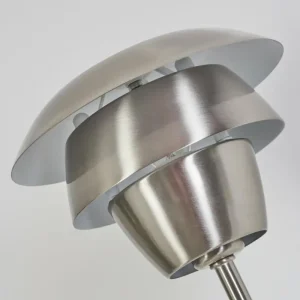 hofstein Lampe de table Wacissa Nickel mat, 1 lumière* Lampes Modernes