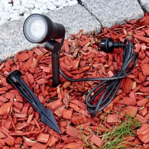 hofstein Lampe d'extérieur Vordingborg LED Noir, 1 lumière* Lampes Modernes