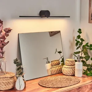 hofstein lampe miroir Puharila LED Noir, 1 lumière* Lampes Modernes