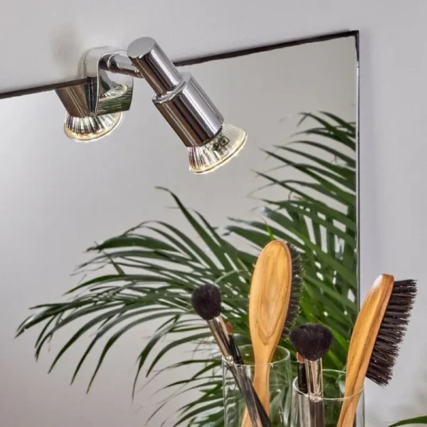 hofstein lampe miroir Morges Chrome, 1 lumière* Lampes Modernes