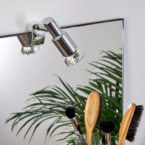 hofstein lampe miroir Morges Chrome, 1 lumière* Lampes Modernes