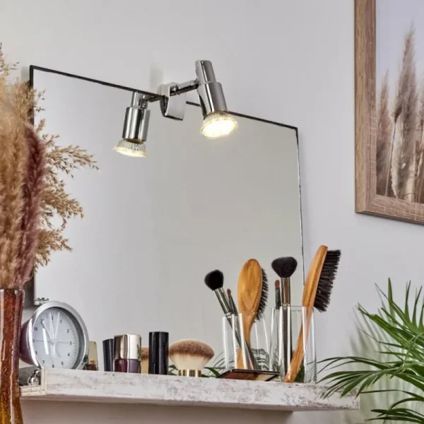 hofstein lampe miroir Morges Chrome, 1 lumière* Lampes Modernes