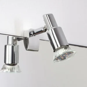 hofstein lampe miroir Morges Chrome, 1 lumière* Lampes Modernes