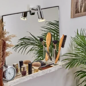 hofstein lampe miroir Morges Chrome, 1 lumière* Lampes Modernes