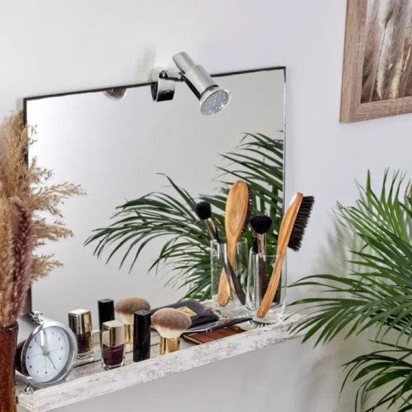 hofstein lampe miroir Morges Chrome, 1 lumière* Lampes Modernes