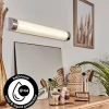 hofstein lampe miroir Morges LED Chrome, Scintillant, Blanc, 1 lumière* Lampes Modernes