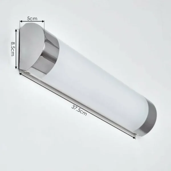 hofstein lampe miroir Morges LED Chrome, Blanc, 1 lumière* Lampes Modernes