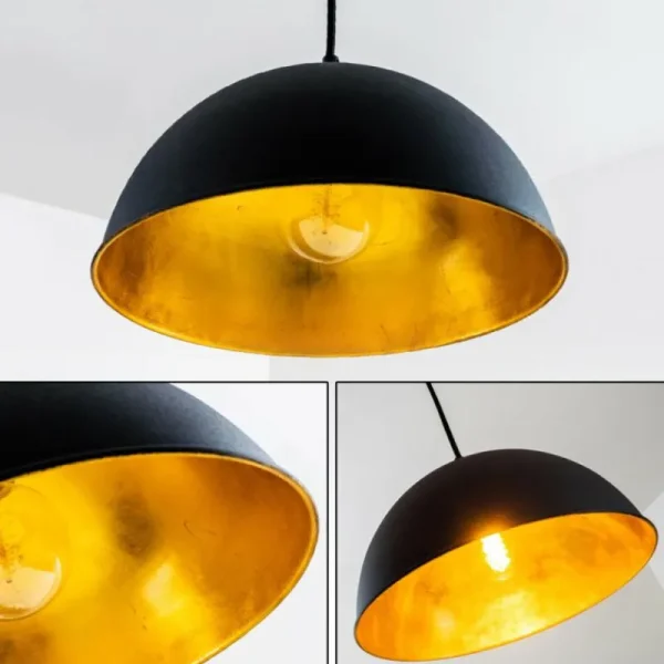 hofstein Lampe pendante Reality Jimmy Noir, 1 lumière* Lampes Modernes