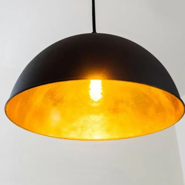 hofstein Lampe pendante Reality Jimmy Noir, 1 lumière* Lampes Modernes