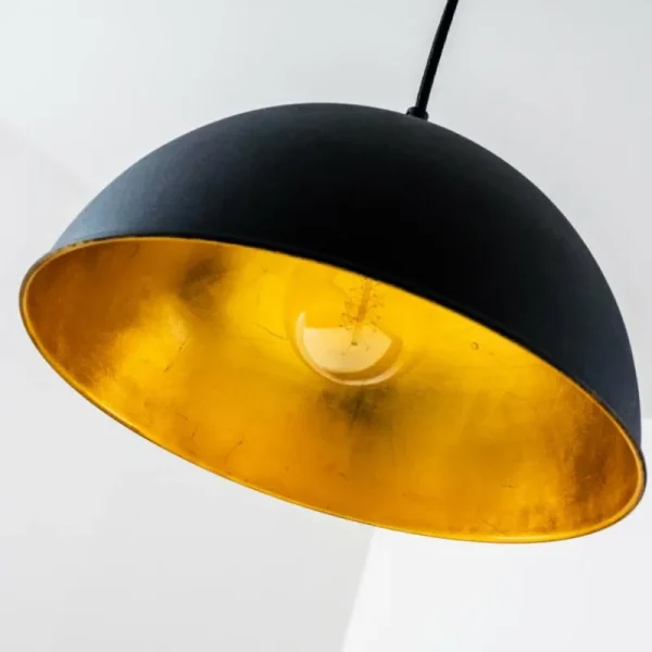 hofstein Lampe pendante Reality Jimmy Noir, 1 lumière* Lampes Modernes