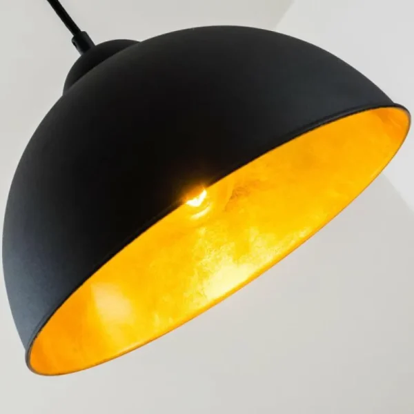 hofstein Lampe pendante Reality Jimmy Noir, 1 lumière* Lampes Modernes