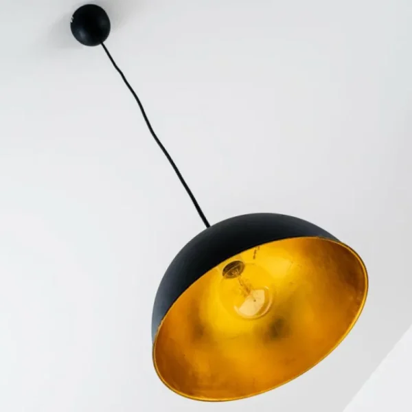 hofstein Lampe pendante Reality Jimmy Noir, 1 lumière* Lampes Modernes