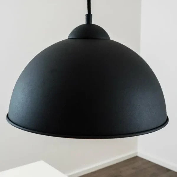 hofstein Lampe pendante Reality Jimmy Noir, 1 lumière* Lampes Modernes
