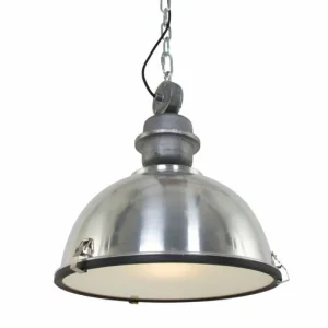 Luminaires Steinhauer Lampe pendante Steinhauer Bikkel Acier inoxydable, 1 lumière* Lampes En Verre