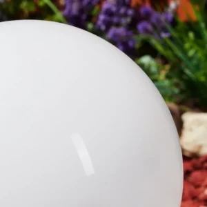 hofstein lampe solaire Kanganbou LED Argenté, 4 lumières, Changeur de couleurs* Lampes Modernes