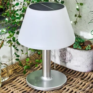hofstein lampe solaire Alcudia LED Blanc, 1 lumière* Lampes Modernes