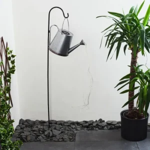 hofstein lampe solaire Isernia LED Rouille, Argenté, 80 lumières* Lampes Modernes