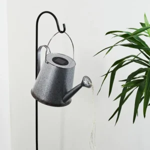 hofstein lampe solaire Isernia LED Rouille, Argenté, 80 lumières* Lampes Modernes