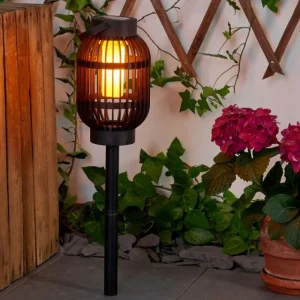 hofstein lampe solaire Joinville LED Noir, 1 lumière* Lampes Modernes