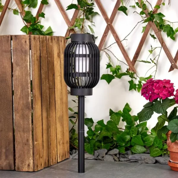 hofstein lampe solaire Joinville LED Noir, 1 lumière* Lampes Modernes