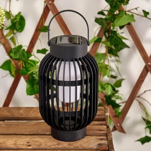 hofstein lampe solaire Joinville LED Noir, 1 lumière* Lampes Modernes