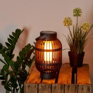 hofstein lampe solaire Joinville LED Noir, 1 lumière* Lampes Modernes