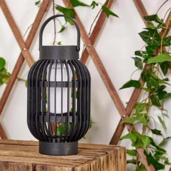hofstein lampe solaire Joinville LED Noir, 1 lumière* Lampes Modernes